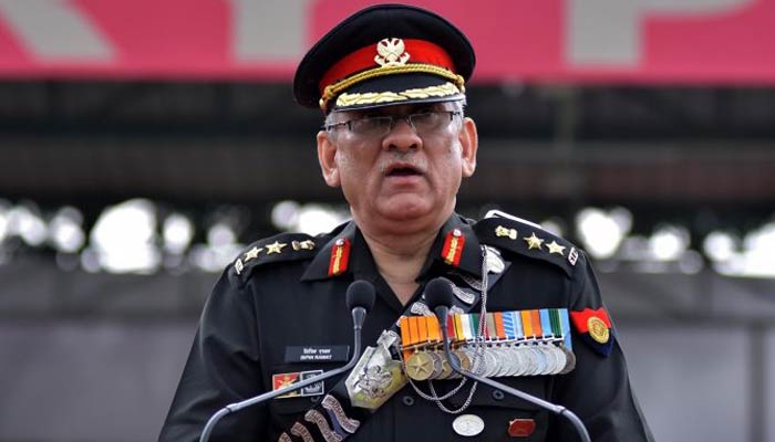 ভারতের প্রথম প্রতিরক্ষাপ্রধান বিপিন রাওয়াত